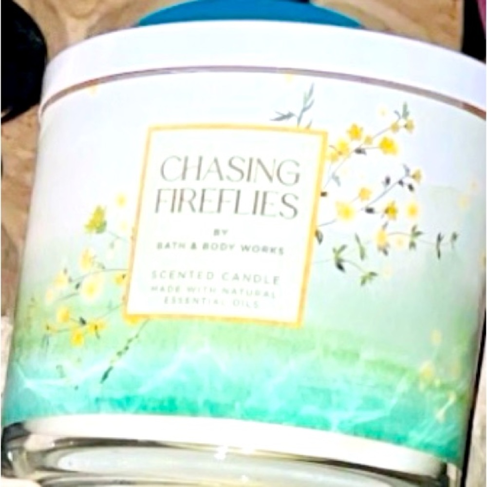 Bath and Body Works Chasing Fireflies 3 Wick Candle